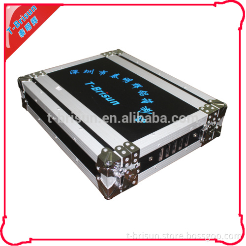 customized standard 2U rack case flight case